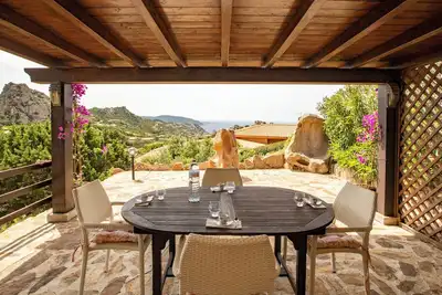 Image de Rustic & colonial charm villa with sea-view verandas in Costa Paradiso