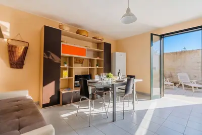 Image de Casa Nicoletta à Otranto : terrasse privée, Wi-Fi et climatisation