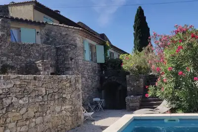 Image de La closerie de la Cèze, entre Uzès, Avignon et Vallon pont d'arc