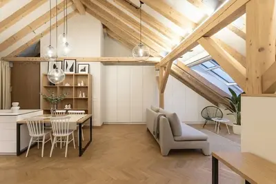 Image de Cozy Attic Loft with Terrace in Prime Location