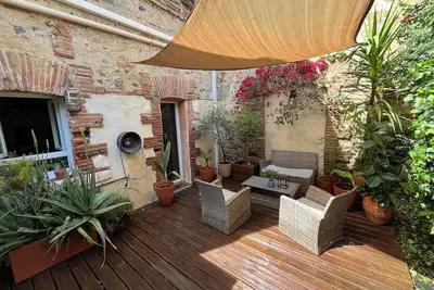 Image de Maison de village avec patio