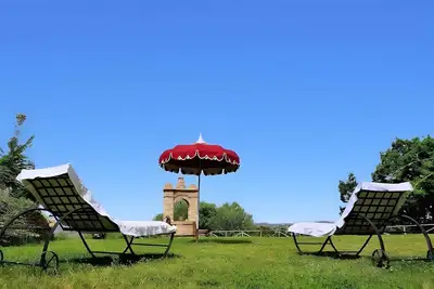 Image de Appartement 'Podere Del Botruccio - Papavero' avec piscine partagée, jardin privé et Wi-Fi