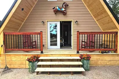 Image de Tatanka 3 bedroom cabin in the pines at Dakota Dream B&B in Custer, Sd