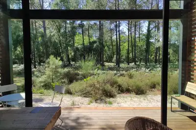 Image de Charmant duplex moderne dans forêt privative de 5000 m2 proche du village