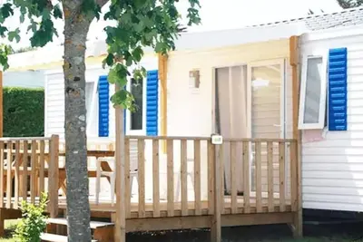 Image de Mobil-home spacieux avec terrasse - 8 pers.