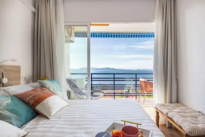 Image de The Manga Beach Sea view Studio - Sandy Beach - 5g Fibre Wi-Fi