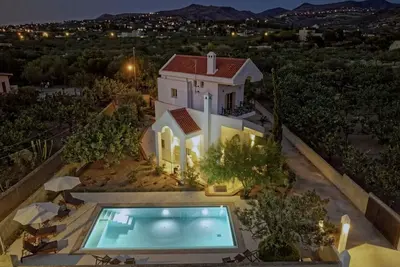 Image de Villa for up to 12 guests in the heart of Aegina pistachio fields.