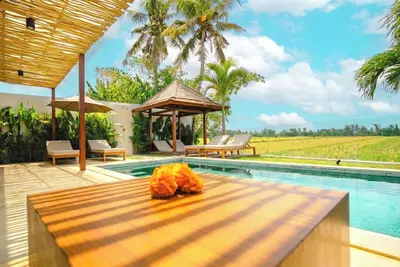 Image de 3BRVilla w/Rice Field View & Private Pool Canggu