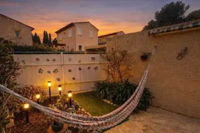 Image de Grand studio avec grande terrasse, tout équipé sur la presqu'ile de Giens