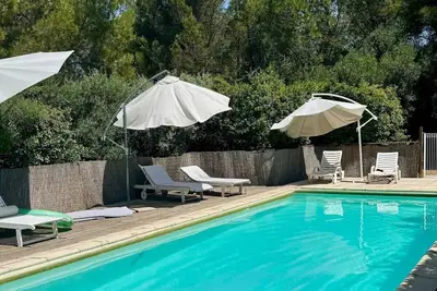 Image de Mas 14 pers. , à Arles - piscine, parc et vue panoramique Camargue & Alpilles