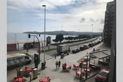 Image de Appartement « Con Vistas A La Playa » : vue mer, terrasse privée et Wi-Fi