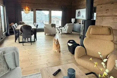 Image de Cabane en rondins avec accès direct aux pistes à Bjorli