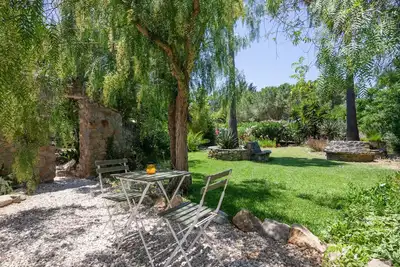 Image de Cottage bien-être avec yoga, pilates et étang naturel