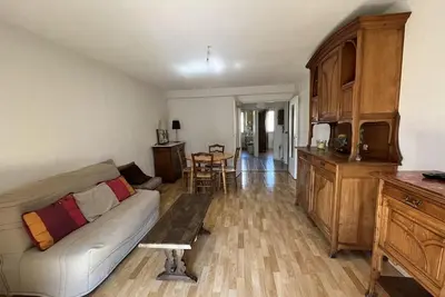 Image de 50m du centre station, 3ème étage, balcon, télévision, 55m², Pra Loup