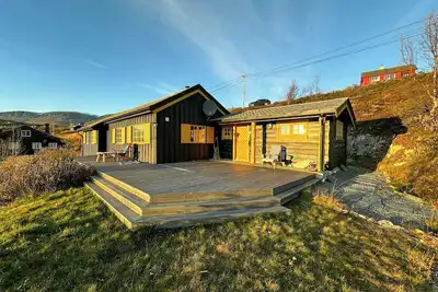 Image de Chalet de montagne avec vue sur le lac à Ustaoset