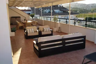 Image de Appartement 'Ático Moraira' avec vue sur la montagne, Wi-Fi et climatisation