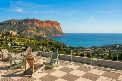 Image de Maison Soleil vue mer Cassis