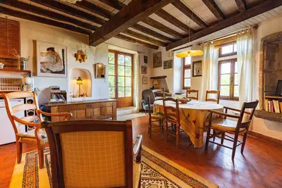 Image de Appartement 'Du Bas' avec vue sur la montagne, jardin privé et Wi-Fi