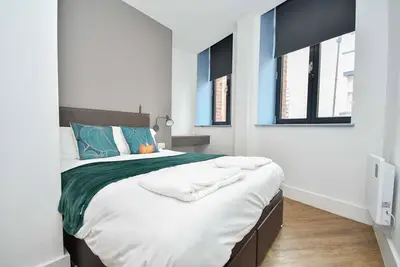 Image de Spacious 2bed Central Manchester Flat w Security