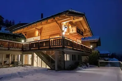 Image de Chalet chaleureux 16p vue panoramique
