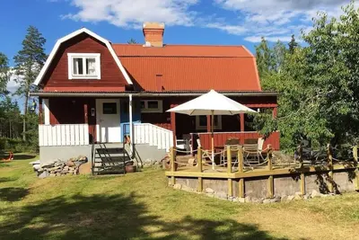 Image de Maison de vacances à Småland avec 4 chambres