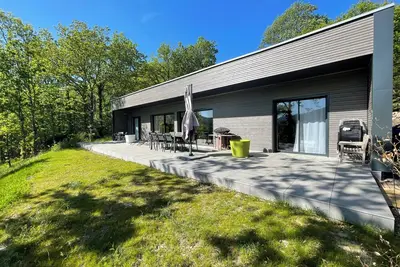 Image de Chalet contemporain de plain-pied, 100% accessible Pmr, Hautes-Vosges