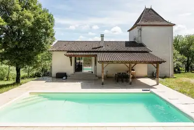 Image de Villa climatisée avec piscine chauffée