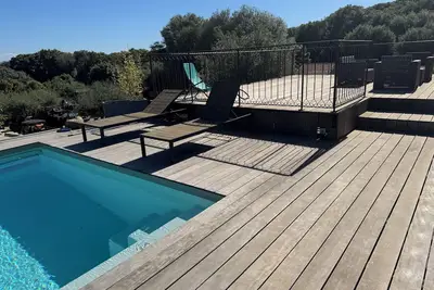 Image de Maison avec piscine 5 personnes Bonifacio