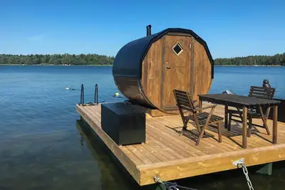 Image de Logement avec sauna et ponton près de Grisslehamn