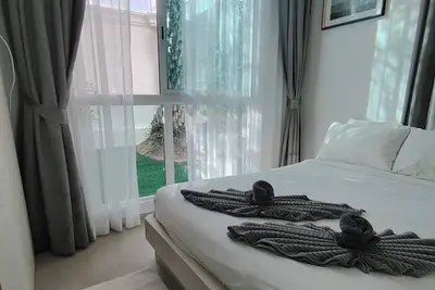Image de 2-bedroom condo in brilliant Muang Pattaya with Ac and gym access  Stream room
