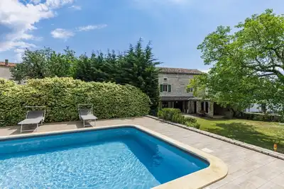 Image de Maison de vacances privée avec Wifi, climatisation, piscine privée, Tv, terrasse, vue panoramique