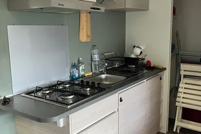 Image de Mobil home 4 personnes vue sur la Montagne