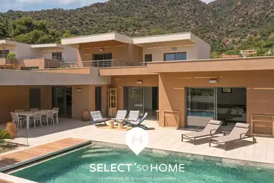 Image de Villa avec piscine privée et animaux admis - 10 pers.