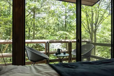 Image de Iida Highlands is located near Achi Village, the home of Japan's starry sky. A room in a hideaway where the scent of the forest and the star-filled sky will soothe you.