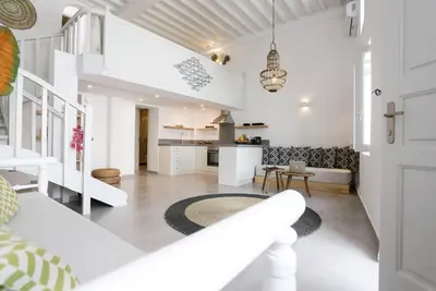Image de Appartement 'Sensation Luxury Mansion à Mykonos' avec cour privée.