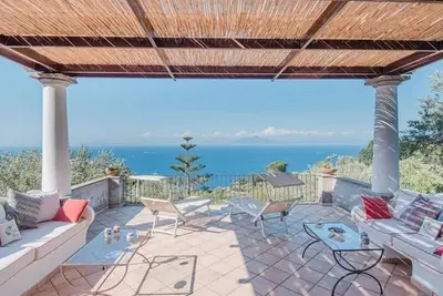Image de Villa Elena, terrace with stunning views of Ischia, Gulf of Naples and Vesuvius
