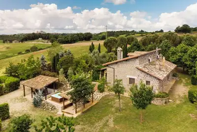 Image de Magnifique maison de vacances privée avec bain à remous, Wifi, climatisation, Tv et balcon