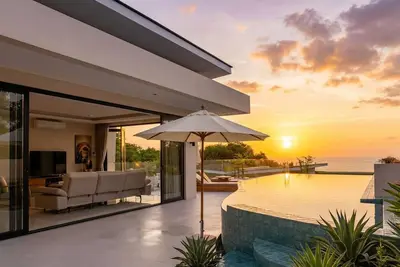 Zen Hillside Oceanview Bali