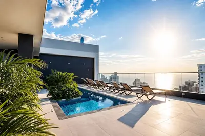Image de Luxury Apartment In Rodadero, Santa Marta — Ambar Roca Building