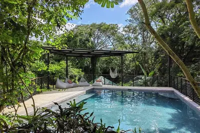 Image de Casa Verde:  Beach and Jungle Oasis with a beautiful pool, just 700m from the beach