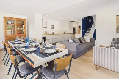 Image de Superbe maison pour 10, plage à pied