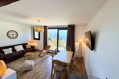 Image de Appartement avec animaux admis - 6 pers, vue montagne