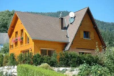 Image de Chalet  le Mannala avec Spa et Sauna privatifs, en Alsace, massif des vosges