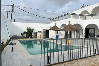 Image de 3-bedroom house in peaceful Ngaparou with air conditioning