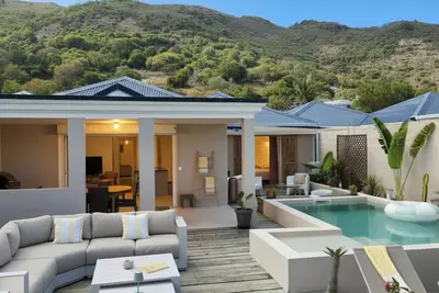 Image de 3br Sea view Villa, private pool, kayaks, in Cul-de-sac, facing Pinel island