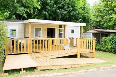 Image de Mobil-home Confort 3 pièces 3/4 personnes climatisé Pmr
