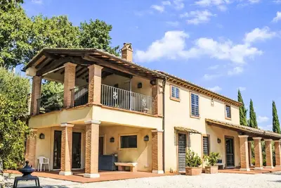 Image de Belle maison de vacances privée avec climatisation, piscine privée, Wifi, Tv, patio, animaux admis