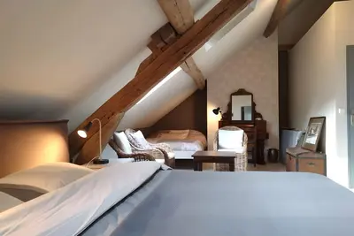 Image de Chambre d’hôtes « La Fosse Bleue, Sanglier » avec terrasse partagée et wifi