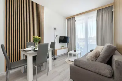 Image de Apartment with Parking & Balcony | Air Conditioning | Close to the Beach