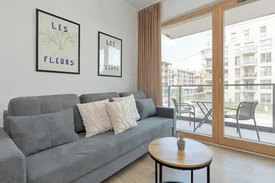 Image de Comfortable Apartment in Gdańsk with Balcony | Parking | Gym